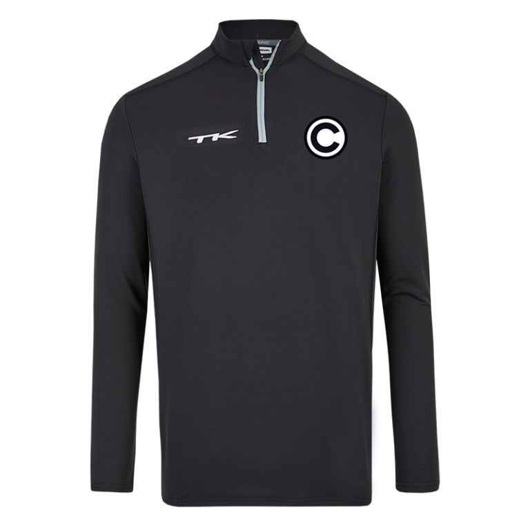 LONGSLEEVE ZIPPER SCHWARZ