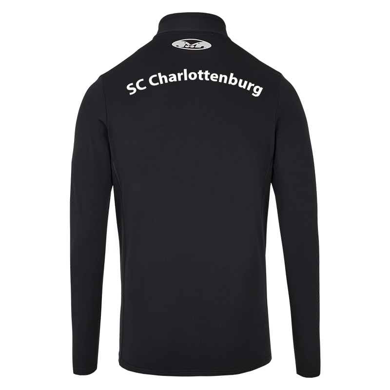 LONGSLEEVE ZIPPER SCHWARZ – Bild 2